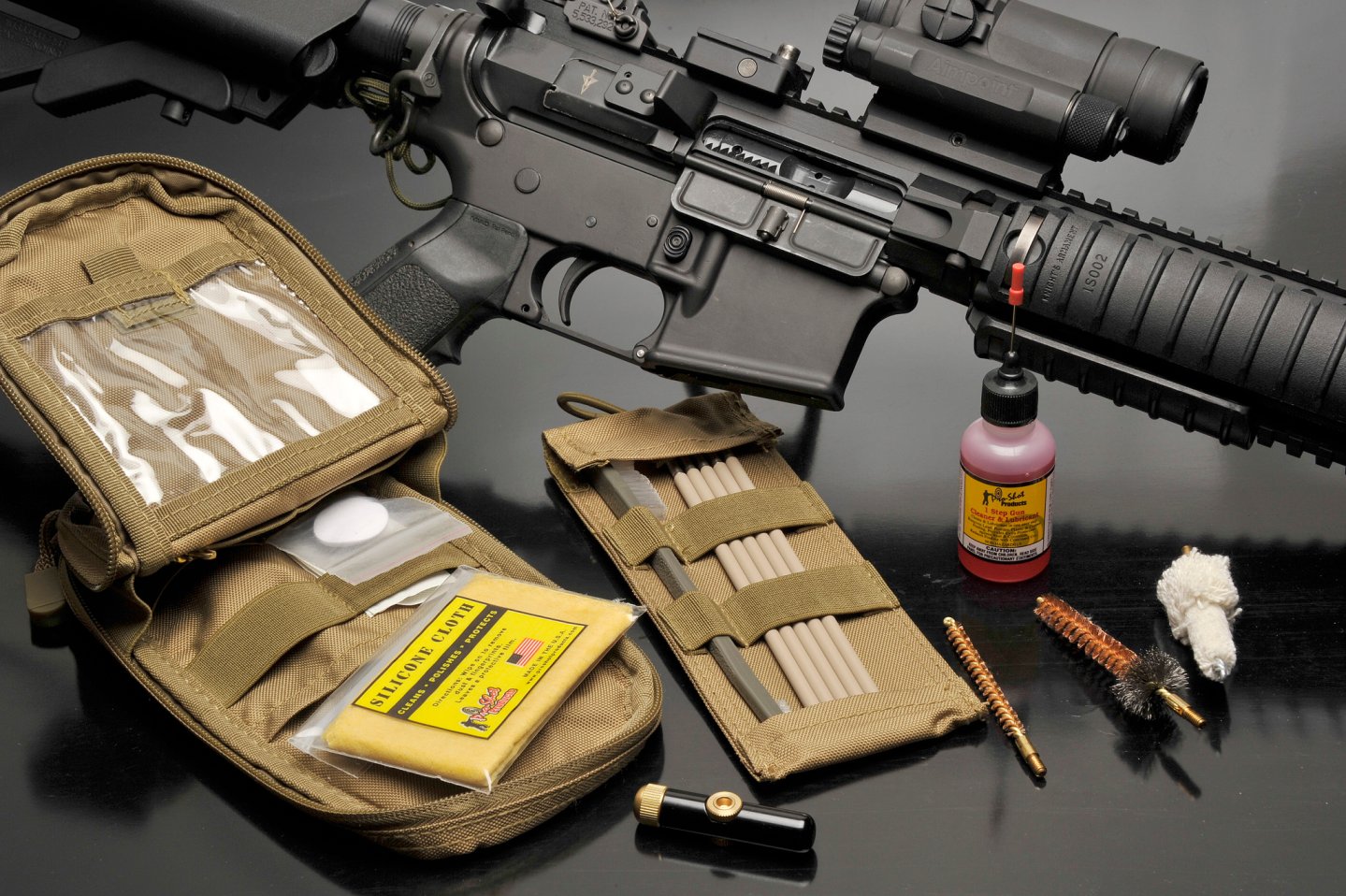 kit di pulizia per armi Pro-Shot Spec Ops Coyote AR-15 5.56 kit di pulizia per armi Pro-Shot Spec Ops Coyote AR-15 5.56
