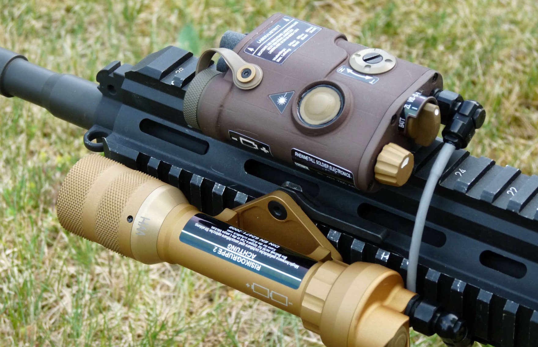 Rheinmetall “Variable Tactical Aiming Lasers” for the German Army