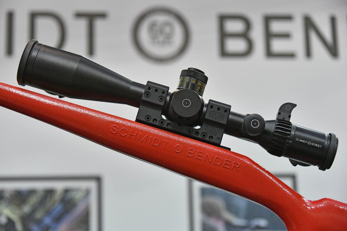 Schmidt & Bender new accessories for tactical scopes Tactical riflescope PM II Schmidt & Bender