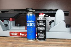 Milfoam Forrest barrel cleaning foam and Milfoam Forrest Synthetic Gun Oil