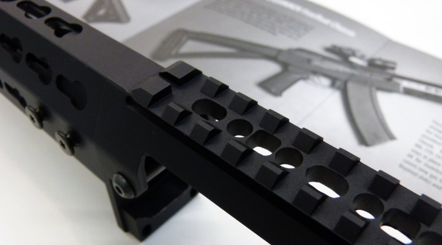 SureShot Armament: free float chassis for AK-type rifles. 