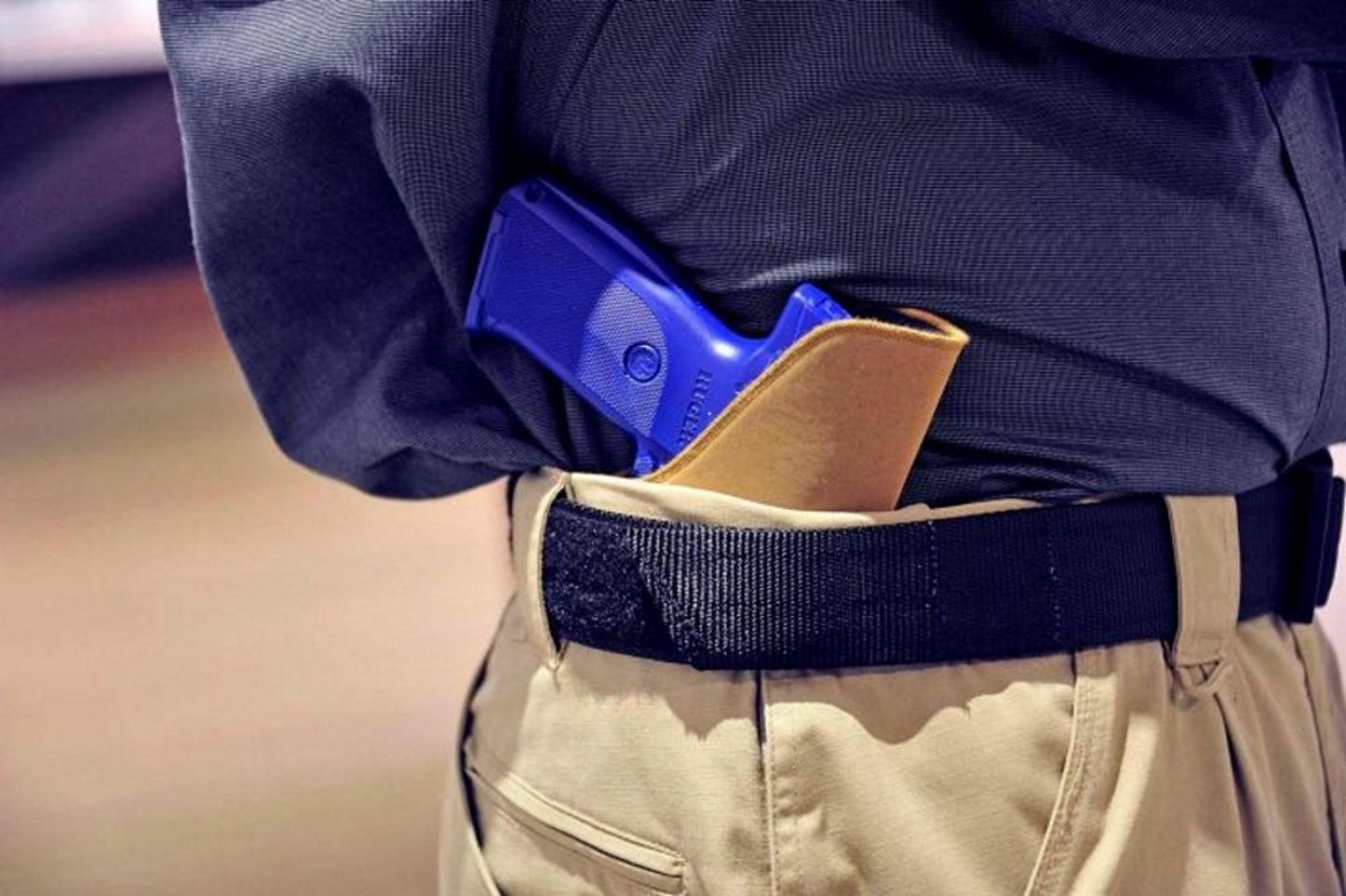 A Blackhawk!(IWB) holster.
