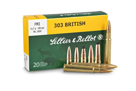 Ammunition: the .303 British caliber Ammunition: the .303 British caliber