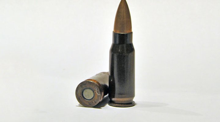 Ammunition: the 8x33mm "Kurz" caliber