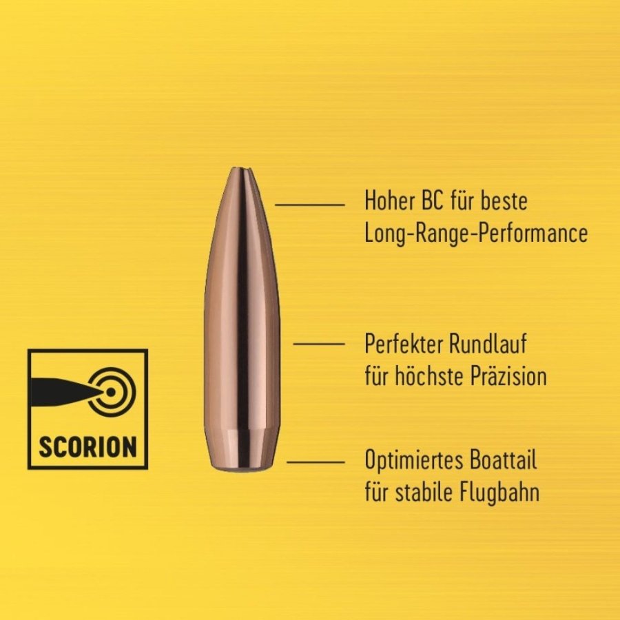 RWS Target Elite Plus match ammunition for long-range shooters