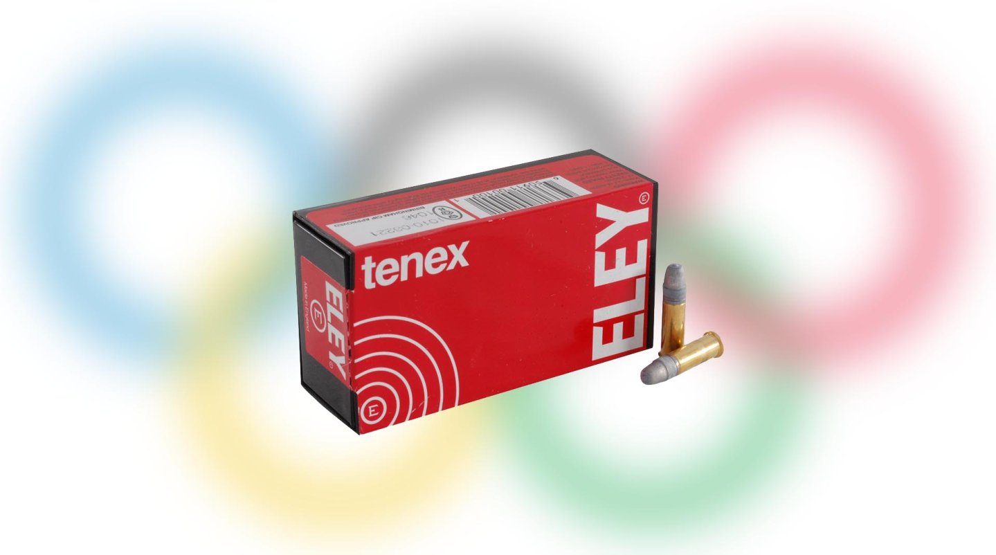 Eley medals at the Rio 2016 Olympics Eley Tenex cartridge box