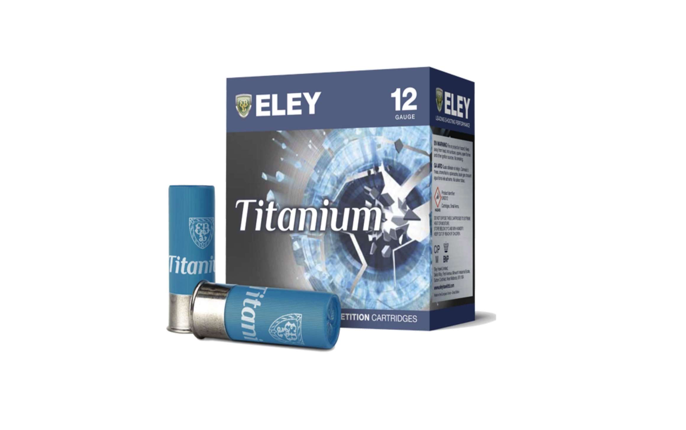 eley: New 12 ga Titanium Strike and Titanium cartridges from Eley Hawk eley: New 12 ga Titanium Strike and Titanium cartridges from Eley Hawk