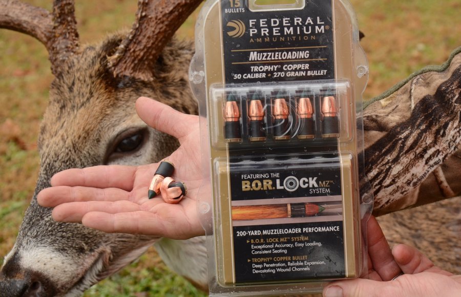 Federal Premium Trophy Copper MZ muzzleloader rifle bullets all4shooters