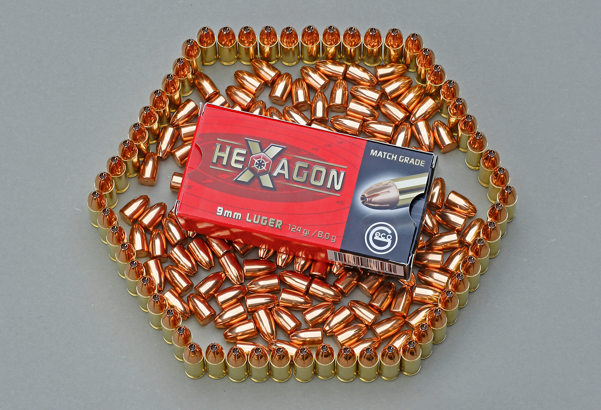 Geco: GECO Hexagon 9mm - first test