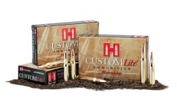 Hornady Custom Lite rifle ammunition Hornady Custom Lite rifle ammunition