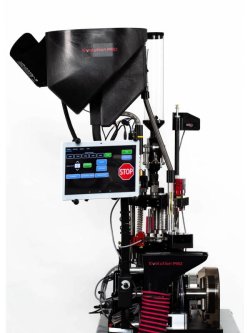 Lyman Products Mark 7 Evolution Lyman Products Mark 7 Evolution: PC and sensors on the charging press.