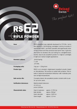 Reload Swiss RS62 Reload Swiss RS62