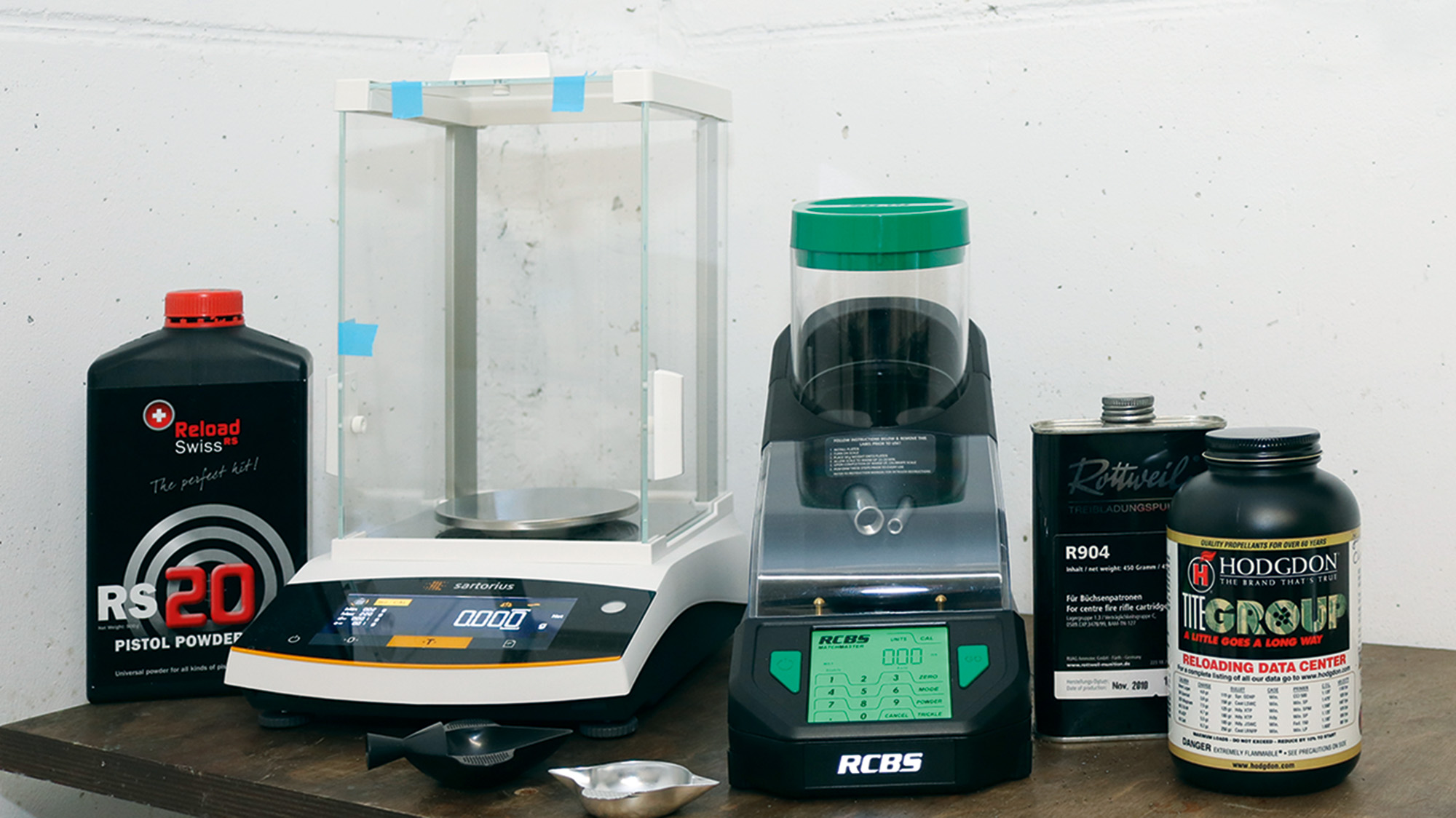rcbs: Practical test: fully automatic RCBS MatchMaster powder dispenser rcbs: Practical test: fully automatic RCBS MatchMaster powder dispenser