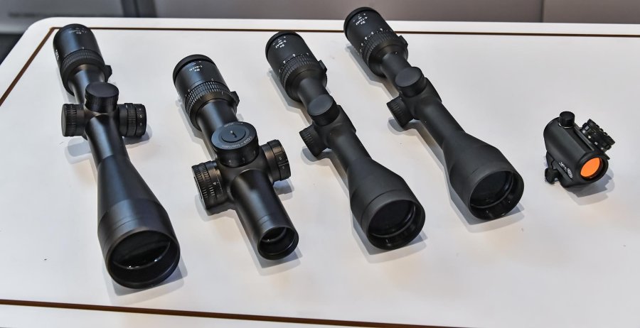 RUAG Ammotec at 2018 SHOT Show: GECO, GECO Optics, Swiss P ammo Riflescope line of optics from GECO