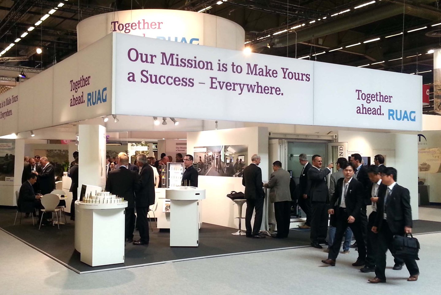 RUAG booth Eurosatory 2014
