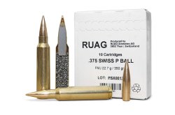 RUAG introduces the new .375 Swiss P professional sniper caliber The new RUAG .375 SWISS P cartridge