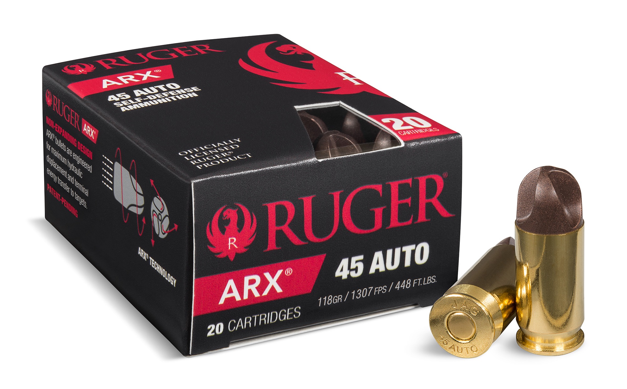 ruger-firearms: Ruger ARX line of self-defense pistol ammunition