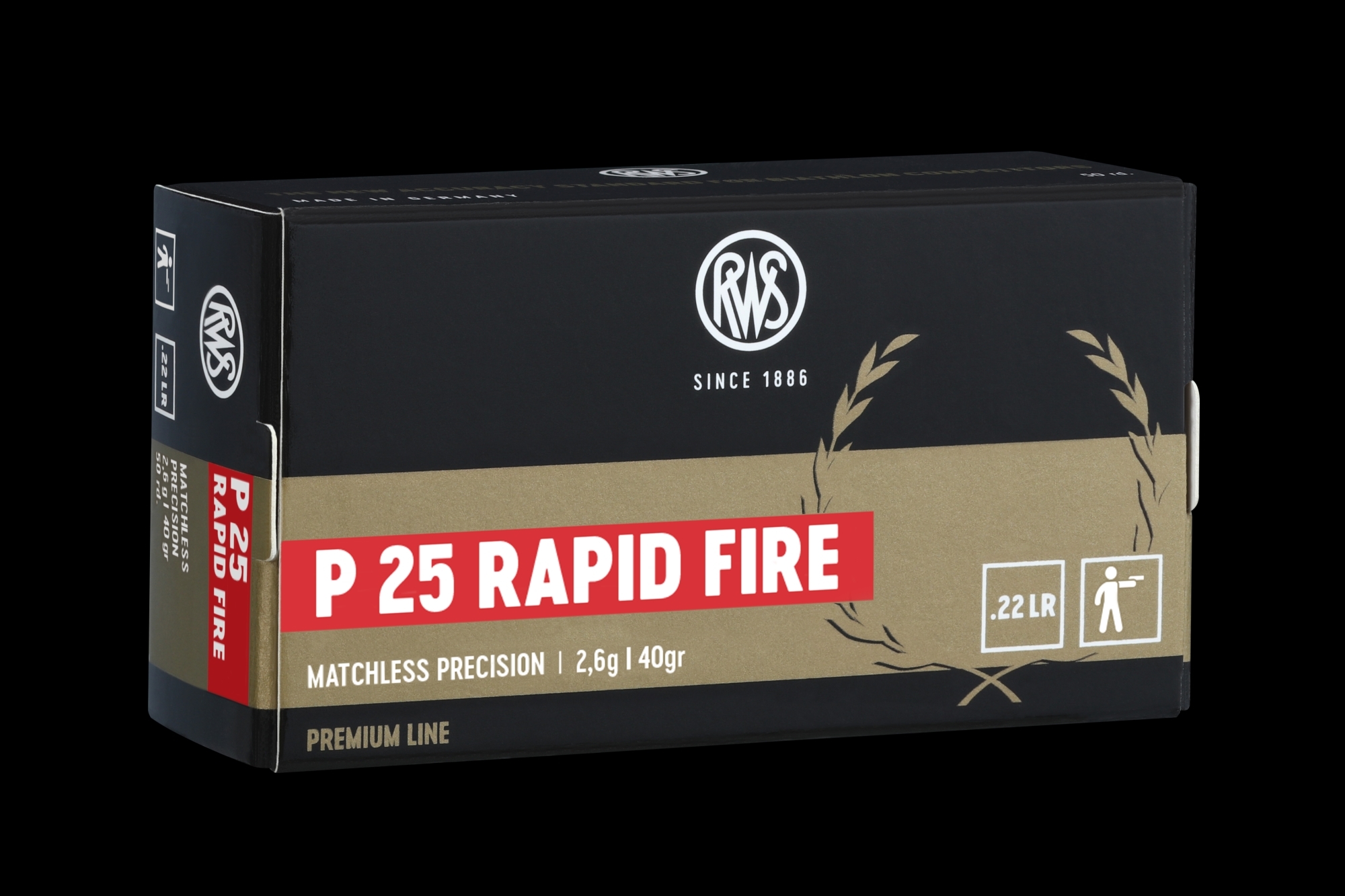 rws-ammunition: Product presentation with video: the new RWS P25 Rapid Fire rimfire cartridge for rapid fire pistol shooters