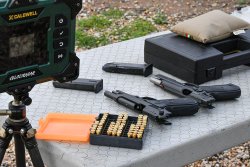 Frankford Arsenal X10 progressive press from Strobl.cz: live fire test CZ 75 SP01 Shadow pistol