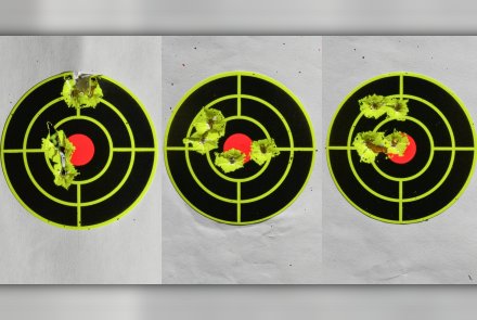 Frankford Arsenal X10 progressive press from Strobl.cz: live fire test The three target groups