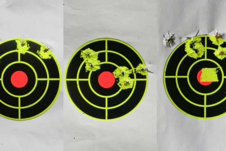 Frankford Arsenal X10 progressive press from Strobl.cz: live fire test The three target groups