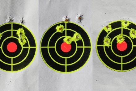 Frankford Arsenal X10 progressive press from Strobl.cz: live fire test The three target groups