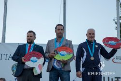 51st European Sporting Championship in Piancardato, Italy Men's podium - 51st European Championship in sports in Piancardato, Italy