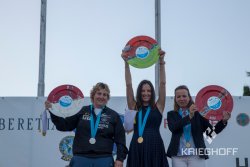 51st European Sporting Championship in Piancardato, Italy Подиум женщины - 51-ый Чемпионат Европы по спортингу в Пьянкардато, Италия