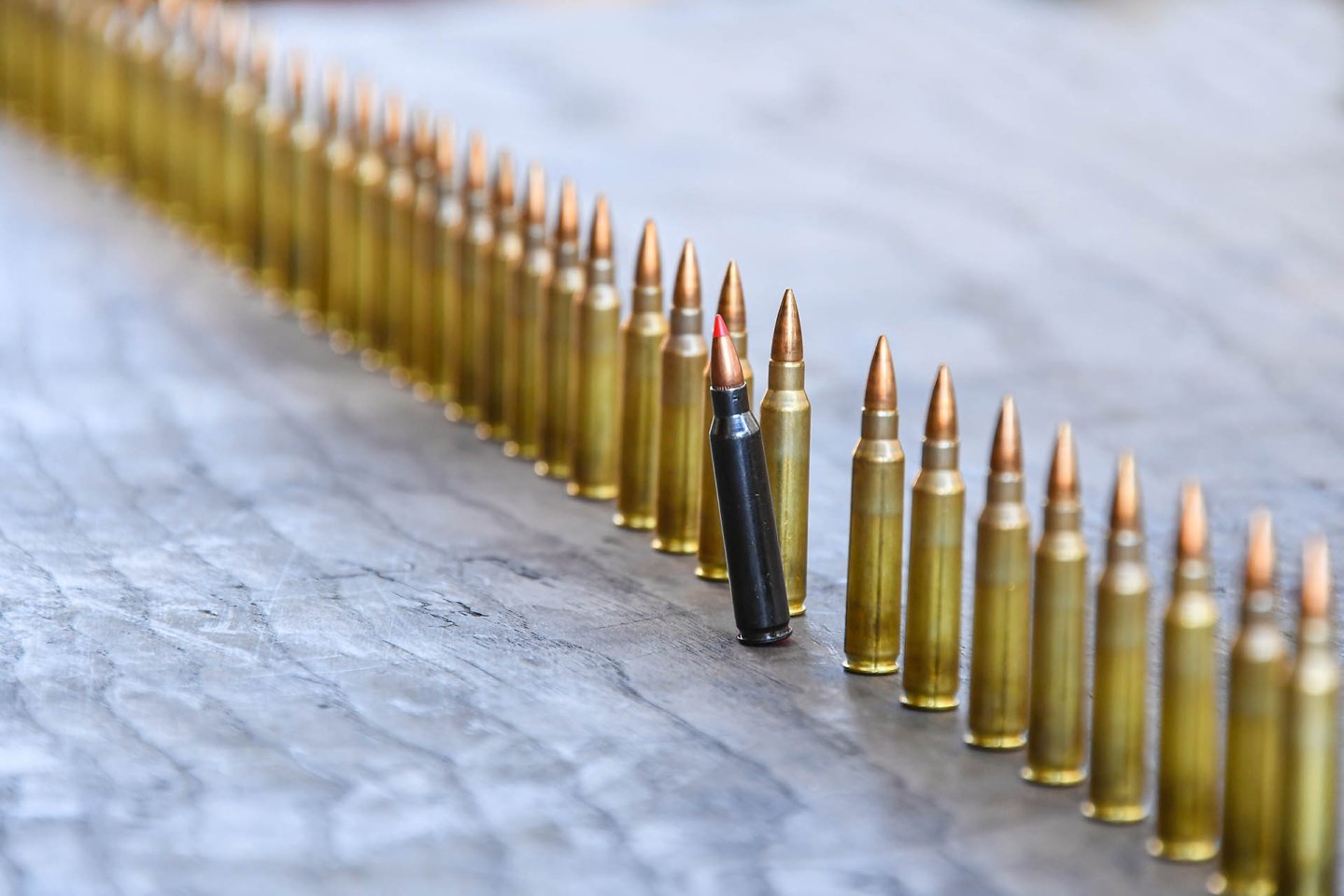 Since everyone says guns are dangerous, then guns are dangerous – The consensus manipulation Bullets in a row