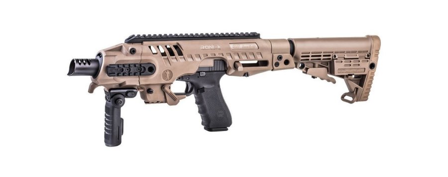 A brief history of the pistol carbines CAA “roni” glock carbine