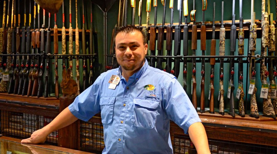 Paul Martinez, hunting Department Manager of the Las Vegas Bass Pro Shops