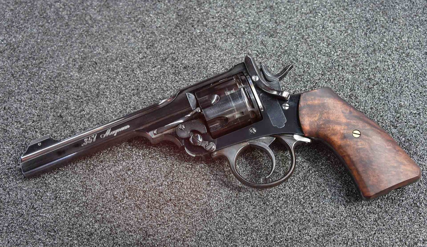 IWA 2018: the Good, the Bad and the Ugly The Webley “on steroids" in .357 Magnum.