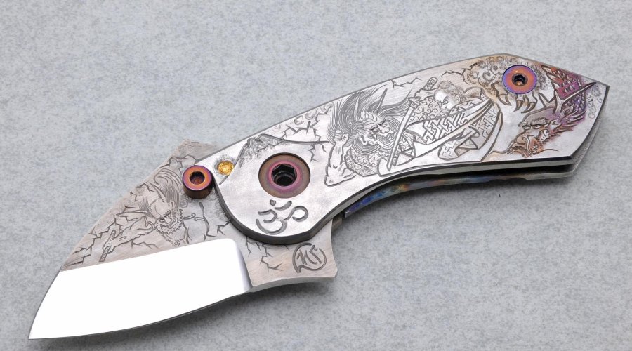 Custom knife show in Milan 