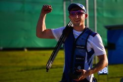 Clay gold medal shooter David McMath David Mcmath winning
