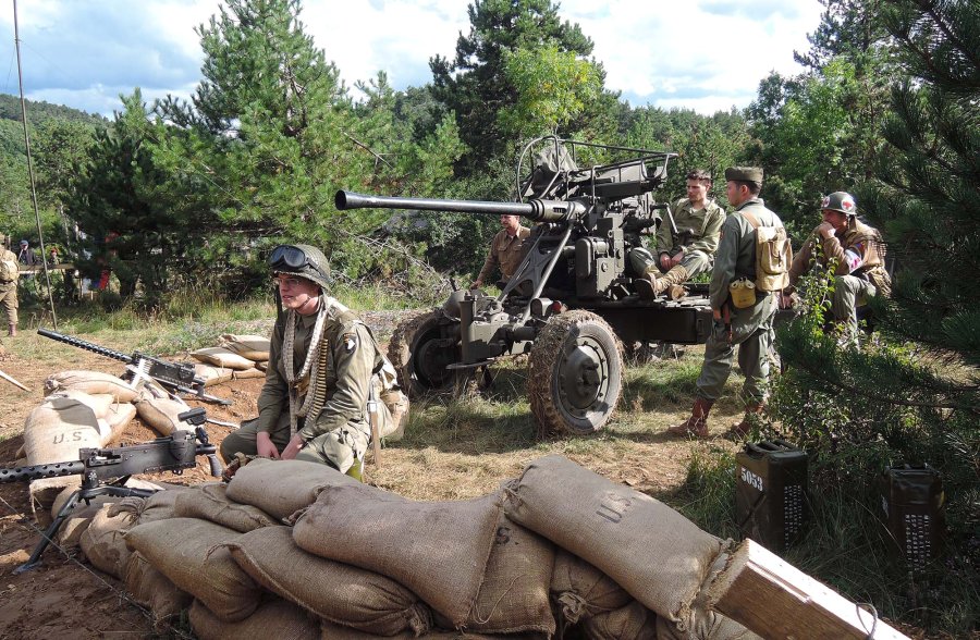 XI Military History Festival in Pivka The US encampment at the Military Festival held in Pivka (Slovenia)