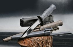 A tribute to Gaston Glock – the last of the giants in the gun world the Glock FM 78 field knife