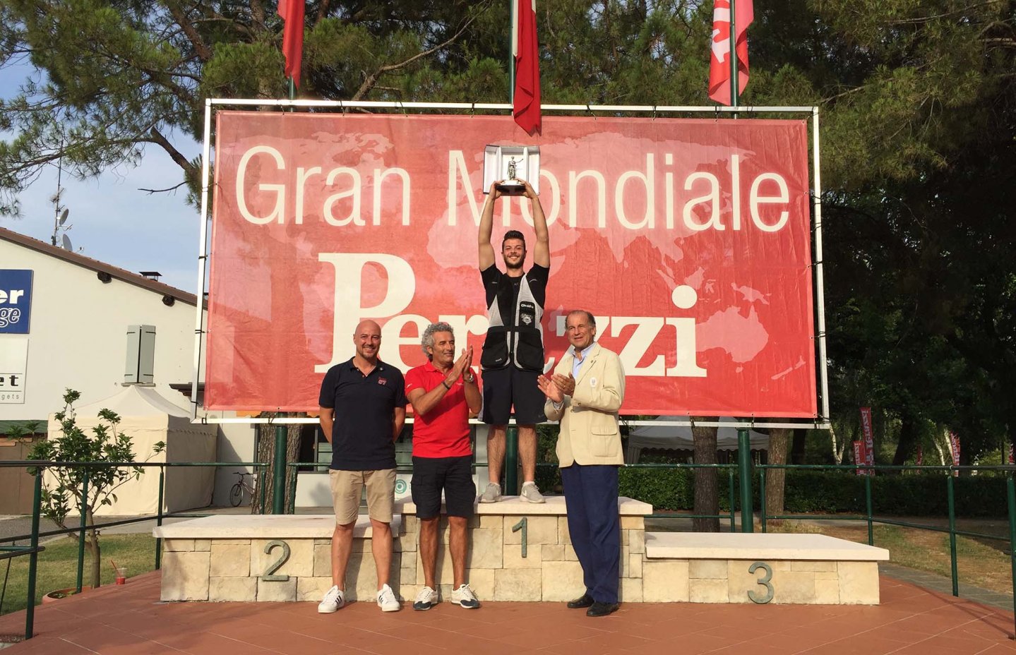 Enrico Moraglia, winner of the Gran Mondiale 2016