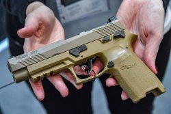 New products from GSG Premium Brands at the IWA OutdoorClassics 2019 SIG Sauer P320 - M17 ASP at IWA 2019