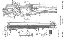 Gun automatics: Actions, gas operated Diagram Garand M1