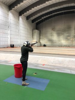 Interview with Hanna Selena, the Instagram gun influencer Hanna Selena during training at the MSZU