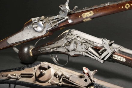 Impressive firearms auction at Hermann Historica: these are the highlights of the 2019 Autumn Auction Wheellock pistols of the Saxon Trabantengarde.
