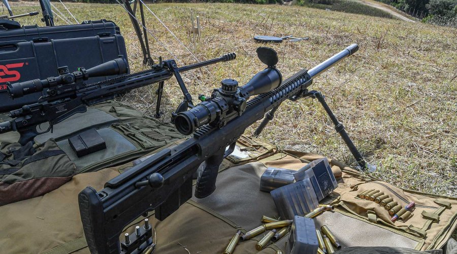 Hot Shoot in Italy in August 2021: Extended Long Range Event. Our event report with Danielle Valkyrie in the video Desert Tech Bolt Action rifle in .375 CT