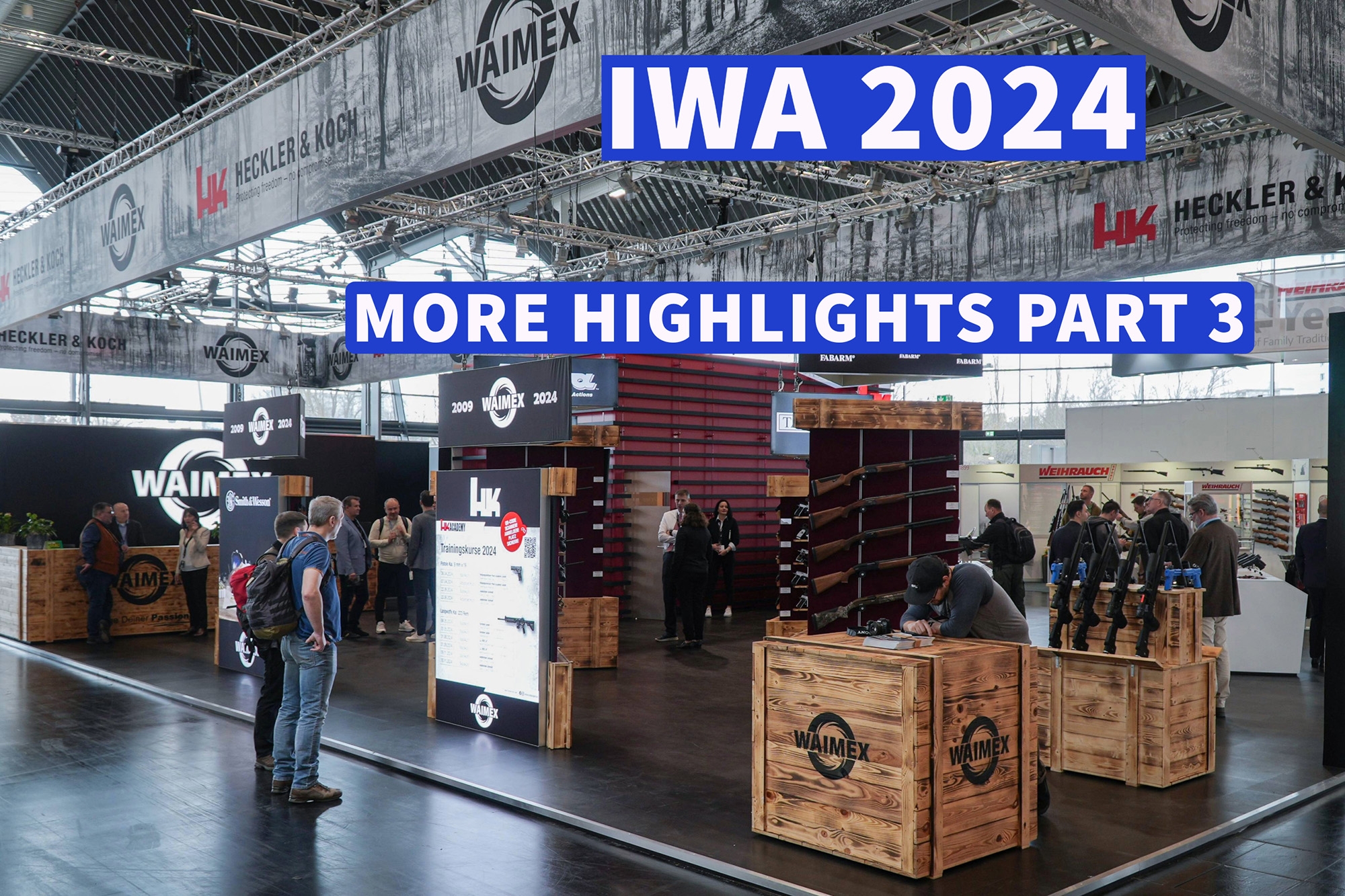 iwa: Follow-up 3 of IWA 2024: even more highlights for hunters and sport shooters from the major firearms fair