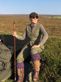 Lady clay shot and instructor Tracy Meston lady shooter and instructor