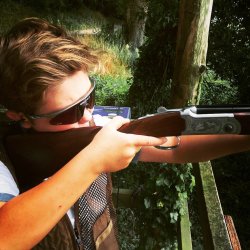 Mhairi-Ann Tropu son shooting under her instruction.