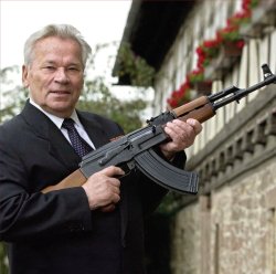 R.I.P. Mikhail Timofe'evich Kalashnikov! R.I.P. Mikhail Timofe'evich Kalashnikov!