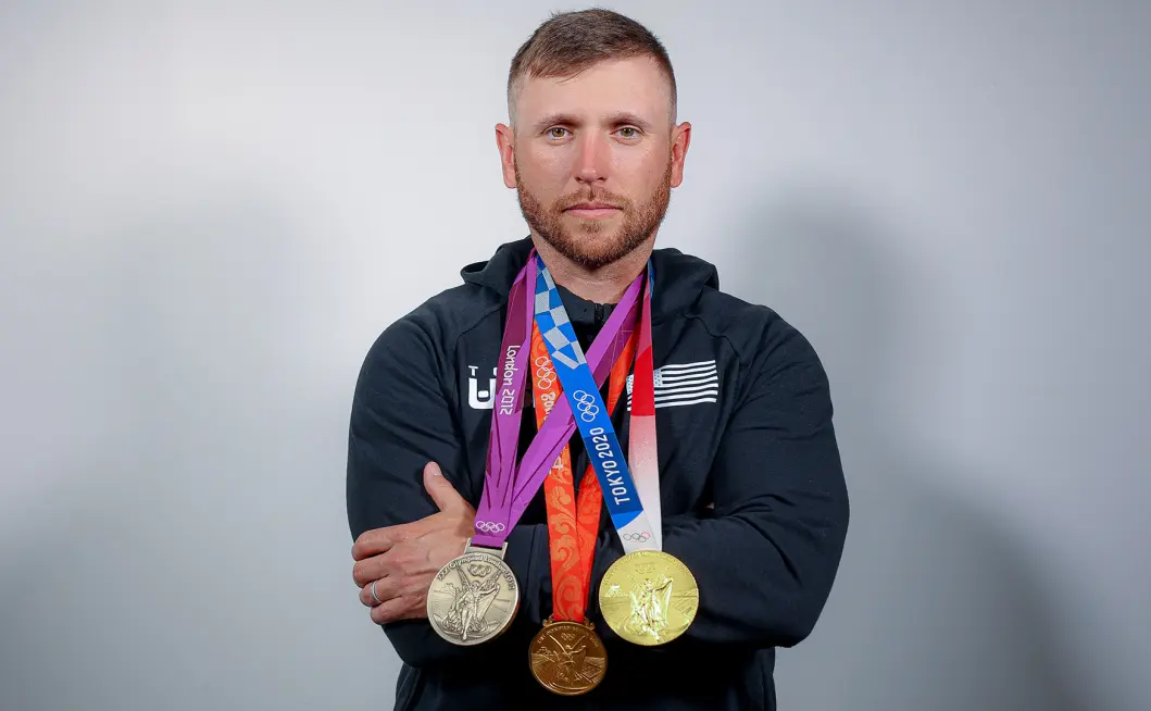 culture: 2024 Olympic Games, Day 8: Vincent Hancock (USA), the "King of Skeet" wins his fourth Olympic gold