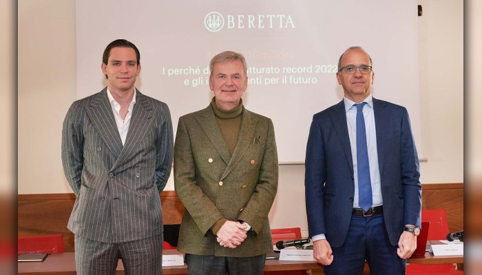 beretta: Beretta 2022 turnover presentation: passed the 310 million mark, now moving toward 2026