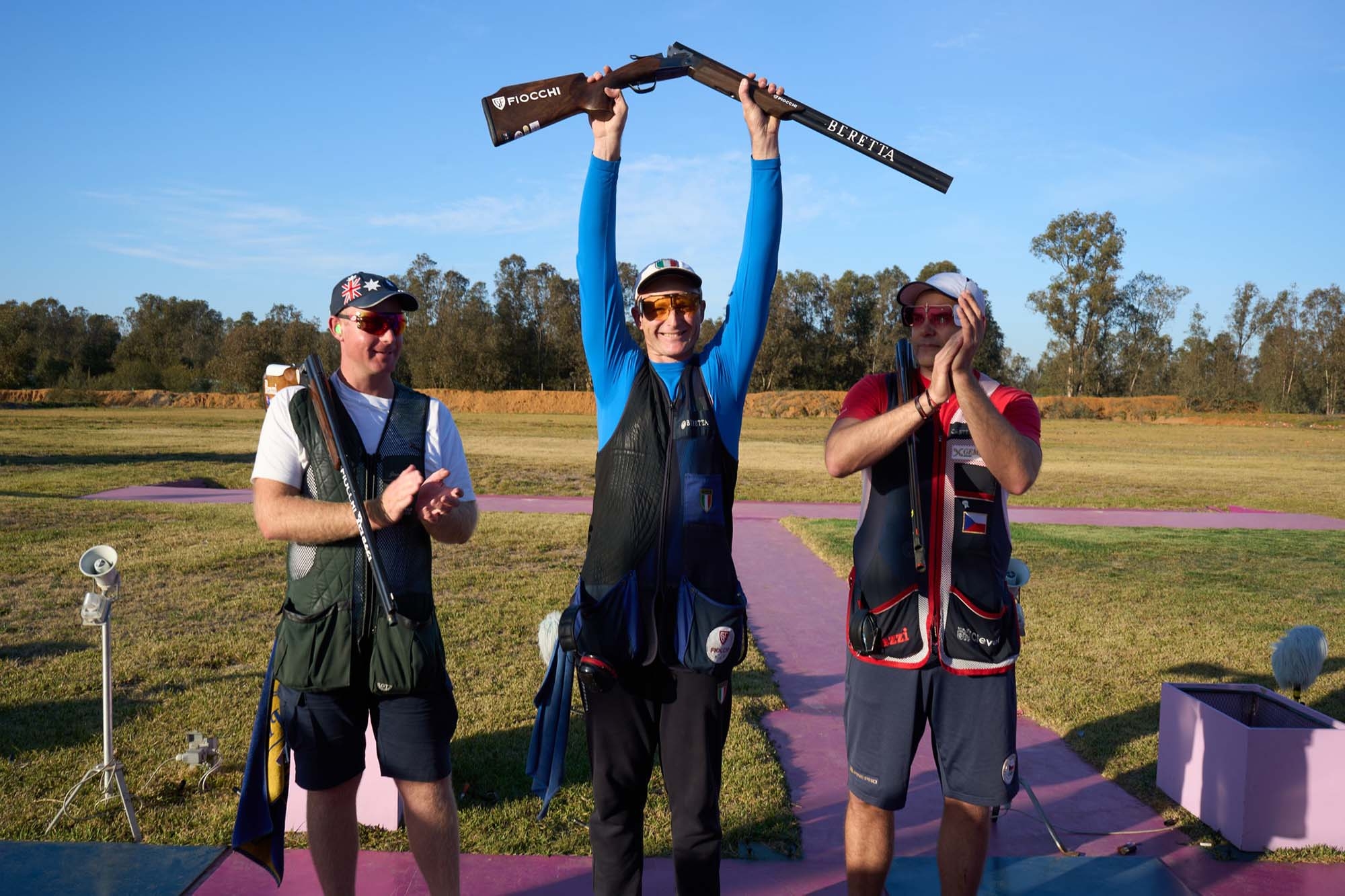 culture: Road to Paris – Trap: in the beginning they were glass target balls, which turned into clay pigeons