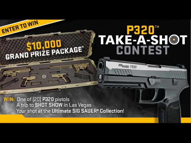 events: SIG Sauer announces epic P320 "Take-a-SHOT" contest
